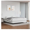Image de Boxspring met matras kunstleer wit 180x200 cm3144274