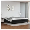 Image de Boxspring met matras kunstleer zwart 200x200 cm3144279