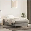 Image de Boxspring met matras fluweel lichtgrijs 80x200 cm3144297