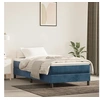 Image de Boxspring met matras fluweel donkerblauw 90x190 cm3144307