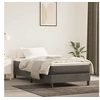 Image de Boxspring met matras fluweel donkergrijs 100x200 cm3144316