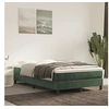 Image de Boxspring met matras fluweel donkergroen 120x200 cm3144324
