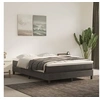 Image de Boxspring met matras fluweel donkergrijs 140x200 cm3144334