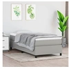 Image de Boxspring met matras stof lichtgrijs 80x200 cm3144375