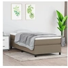 Image de Boxspring met matras stof taupe 80x200 cm3144379