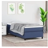 Image de Boxspring met matras stof blauw 90x190 cm3144389