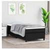 Image de Boxspring met matras stof zwart 100x200 cm3144401