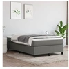 Image de Boxspring met matras stof donkergrijs 120x200 cm3144408