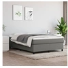 Image de Boxspring met matras stof donkergrijs 140x190 cm3144416