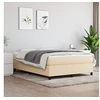Image de Boxspring met matras stof cràmekleurig 140x200 cm3144428