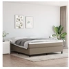 Image de Boxspring met matras stof taupe 160x200 cm3144435