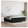Image de Boxspring met matras stof zwart 180x200 cm3144441