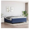 Image de Boxspring met matras stof blauw 180x200 cm3144445