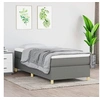 Image de Boxspring met matras stof donkergrijs 80x200 cm3144475