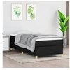 Image de Boxspring met matras stof zwart 80x200 cm3144476