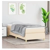 Image de Boxspring met matras stof cràmekleurig 90x190 cm3144487