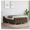 Image de Boxspring met matras stof donkerbruin 120x200 cm3144509