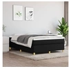 Image de Boxspring met matras stof zwart 140x200 cm3144524