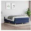 Image de Boxspring met matras stof blauw 140x200 cm3144528