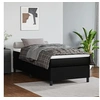 Image de Boxspring met matras kunstleer zwart 90x200 cm3144584