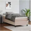 Image de Boxspring met matras kunstleer cappuccinokleurig 100x200 cm3144595
