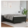 Image de Boxspring met matras kunstleer zwart 120x200 cm3144596