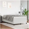 Image de Boxspring met matras kunstleer wit 120x200 cm3144597