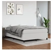 Image de Boxspring met matras kunstleer wit 140x190 cm3144603