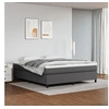 Image de Boxspring met matras kunstleer grijs 160x200 cm3144618