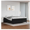 Image de Boxspring met matras kunstleer zwart 180x200 cm3144620