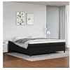 Image de Boxspring met matras kunstleer zwart 200x200 cm3144626