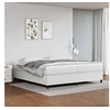 Image de Boxspring met matras kunstleer wit 200x200 cm3144627