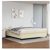 Image de Boxspring met matras kunstleer cràmekleurig 200x200 cm3144628