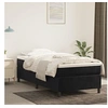 Image de Boxspring met matras fluweel zwart 80x200 cm3144647