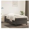 Image de Boxspring met matras fluweel donkergrijs 100x200 cm3144664