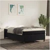 Image de Boxspring met matras fluweel zwart 120x200 cm3144671