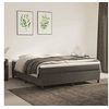 Image de Boxspring met matras fluweel donkergrijs 180x200 cm3144694