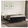 Image de Boxspring met matras fluweel zwart 180x200 cm3144695