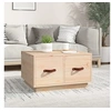 Image de Table basse 60x53x35 cm Bois massif de pin820966