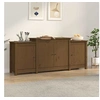 Image de Buffet Marron miel 164x37x68 cm Bois massif de pin821495