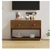 Image de Meuble TV Marron miel 90x40x60 cm Bois de pin massif821525