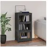 Image de Bibliothèque Gris 50x35x97 cm Bois de pin massif821706