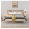 Image de Tables de chevet 2 pcs 40x35x61,5 cm Bois de pin massif821730