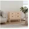 Image de Armoire console 90x40x78 cm Bois de pin solide821739