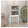 Image de Buffet haut Blanc 60x40x120 cm Bois massif de pin821745