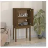Image de Buffet haut Marron miel 60x40x120 cm Bois massif de pin821747