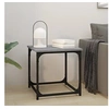 Image de Table d appoint Sonoma gris 40x40x40 cm Bois d ingénierie