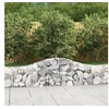 Image de Schanskorven 18 st gewelfd 200x30x40/60 cm gegalvaniseerd ijzer3145381