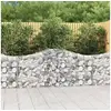 Image de 7x Paniers à Gabions Arqués Cages à Gabions Arquées Murs de Gabion Barrières de Jardin Terrasse Extérieur 3145414