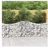 Image de 8x Paniers à Gabions Arqués Cages à Gabions Arquées Murs de Gabion Barrières de Jardin Terrasse Extérieur 3145415